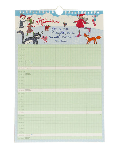 Perhekalenteri 2016